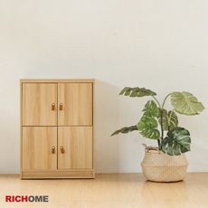 【RICHOME】格麗塔四門置物櫃