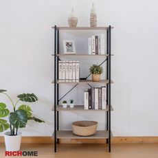 【RICHOME】北歐風E1板五層架