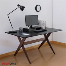 【RICHOME】羅倫150CM大理石紋工作桌/休閒桌/餐桌 (多功能用途)
