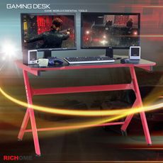 【RICHOME】WARRIOR電競玩家電腦桌-單層款(3色)