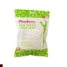 美國 Plackers 派樂絲 臼齒專用牙線棒 75支 袋裝