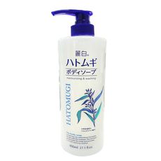 日本 熊野油脂 麗白薏仁護膚沐浴乳 800ml