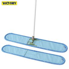 【VICTORY】業務用超細纖維吸水靜電除塵拖把90cm(1拖1布)#1025091-1