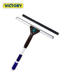 【VICTORY】業務用高處窗戶玻璃刮刀組40cm+三段95-215cm(附5替換刮條)