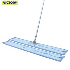 【VICTORY】業務用金剛夾超細纖維除塵吸水拖把120cm-1拖1替換布#1025114