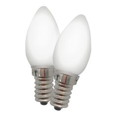 【美克斯UNIMAX】PL-03WH燭檯LED燈泡0.6W 2顆裝 白/紅(燈泡E12省電 神明燈泡