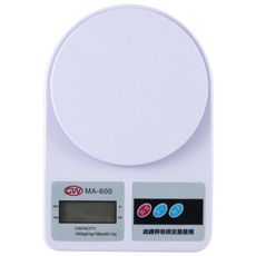 【格成】MA-600 電子廚房料理秤3kg 電池式(超大秤面 單位轉換 最小單位1g 省電關機)