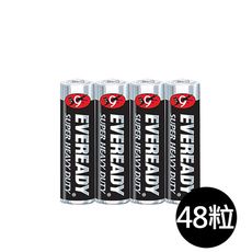 【永備EVEREADY】1215SW16黑金鋼 碳鋅電池3號(AA)48顆(錳乾 黑錳 乾電池)