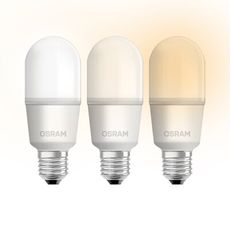 【歐司朗OSRAM】12W LED燈泡E27接頭 白光/黃光/自然光(省電小精靈 小晶靈 小雪糕 )