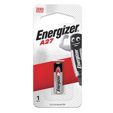 【勁量Energizer】A27 鹼性電池 1顆/入( 27A 汽車 遙控器專用 台灣公司貨)