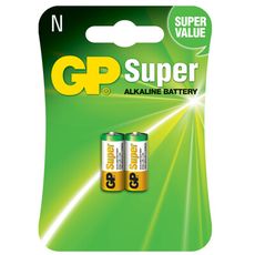 【超霸GP】Super 5號(N)鹼性電池 2粒裝(吊卡裝1.5V LR1)