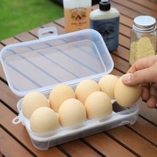 露營雞蛋收納盒8格款 雞蛋保鮮盒 雞蛋分格盒 雞蛋收納盒 蛋盒  冰箱保鮮盒 萬用收納盒