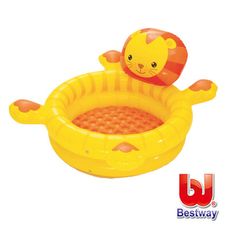 Bestway。快樂獅造型遊戲池(附50顆球) 52261