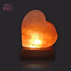 鹽燈專家【鹽晶王】療癒系商品‧USB愛心造型鹽燈(1入)，可擺放辦公桌，電腦旁，讓您財富福運滿滿。