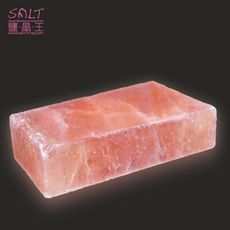 鹽燈專家【鹽晶王】喜馬拉雅山100%純天然結晶長方形玫瑰岩（鹽板／鹽烤板／鹽磚）