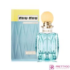 MIU MIU 春日花園女性淡香精 L'eau Bleue(100ml) EDP-香水公司貨