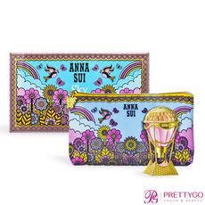ANNA SUI安娜蘇 Sky 綺幻飛行淡香水旅行組禮盒[30ml+化妝包] EDT-國際航空版
