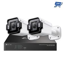 TP-LINK 昌運監視器組合 VIGI NVR1008H-8MP+InSight S345ZI*2