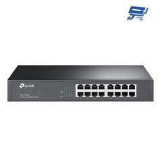 昌運監視器 TP-LINK TL-SF1016DS 16埠交換器 自動MDI/MDIX 10/100