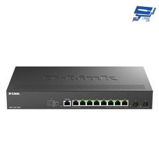 昌運監視器 D-LINK 友訊 DMS-1250-10SP Multi-Giga多速率L2智慧網管交