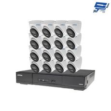 昌運監視器 AVTECH陞泰組合 DGH2114BX-U1主機+DGM2203SVT攝影機*16