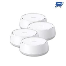 TP-LINK 昌運監視器 Deco BE25 BE5000 雙頻WiFi7無線網路網狀路由器 4入