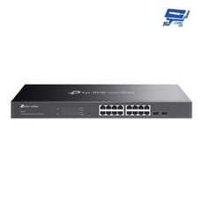 昌運監視器 TP-LINK SG2218 16埠Gigabit智慧型交換器10/100/1000