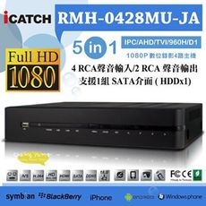 昌運監視器 RMH-0428MU-JA2(3) 五合一 支援 AHD.TVI.960H 攝影機