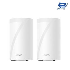 昌運監視器 TP-LINK Deco BE65 BE11000MeshWiFi7無線網路路由器二入