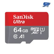 昌運監視器 SanDisk Ultra microSDXC 64GB A1 C10 U1 記憶卡