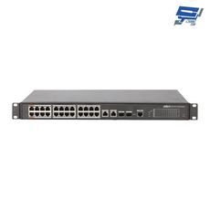 昌運監視器 大華 DH-PFS4226-24ET-360 24埠 PoE 網路交換器