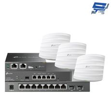 TP-LINK 昌運監視器 組合 ER605+OC200+TL-SG2210P+EAP225*3