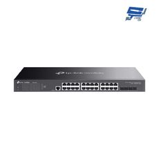 TP-LINK 昌運監視器 TL-SG3428X 24埠Gigabit管理型交換器