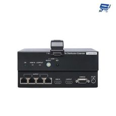 昌運監視器 HE04SEK 1進4出 HDMI 分配 CAT5e 延長器套裝