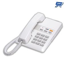 昌運監視器 瑞通 RS-802HF 免持聽筒重撥型話機 有線電話 淺灰色