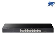 昌運監視器 EDIMAX 訊舟 GS-1026 V3 26埠 Gigabit 網路交換器