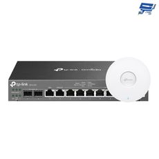 昌運監視器 TP-LINK ER7212PC 三合一POE交換器 + EAP610吸頂基地台無線AP