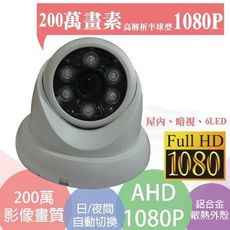 昌運監視器 1080P/ 2M CMOS/半球型紅外線 200萬畫素