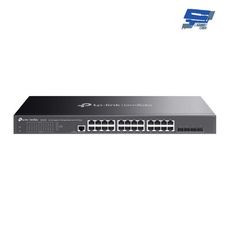 TP-LINK 昌運監視器 TL-SG3428 24埠Gigabit管理型交換器10/100/100