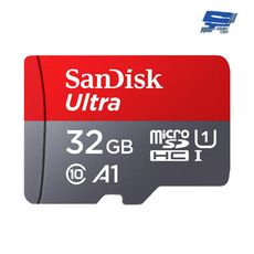 昌運監視器 SanDisk Ultra microSDHC 32GB A1 C10 U1 記憶卡