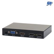 昌運監視器 HANWELL VAH-202 VGA+Audio 轉 HDMI 訊號轉換器