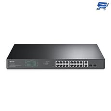 昌運監視器 TP-LINK TL-SG1218MPE 18埠 Gigabit 簡易智慧型交換器