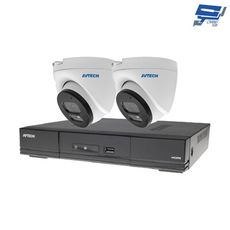 昌運監視器 AVTECH陞泰組合 DGH1103BX-U1主機+DGM2203SVT攝影機*2