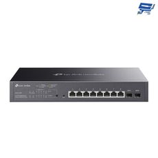 昌運監視器 TP-LINK TL-SG2210MP 10埠 Gigabit智慧型交換器 8埠PoE+