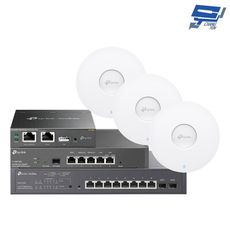 TP-LINK 昌運監視器 組合 ER7206+OC200+SG2210MP+EAP620HD*3