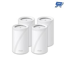 TP-LINK 昌運監視器 Deco BE65 BE11000 WiFi7 無線網路網狀路由器 4入