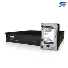 昌運監視器 環名HME HM-NTX165L 16路 數位錄影主機+WD43PURZ 紫標 4TB