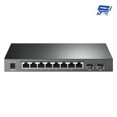 TP-LINK 昌運監視器 TL-SG2210P 10埠Gigabit智慧型交換器+8埠PoE+