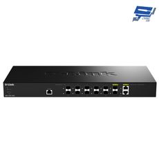 昌運監視器 D-LINK 友訊 DXS-1210-12SC 10G L2智慧網管交換器