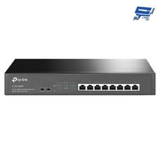 昌運監視器 TP-LINK TL-SG1008MP 8埠Gigabit桌上型機架式交換器